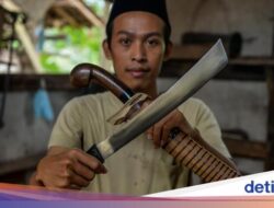 Kerajinan Golok Khas Banten Tembus Pasar Ekspor
