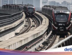 Tarif LRT Jabodebek Libur Pilkada Turun! Maksimal Cuma Ceban