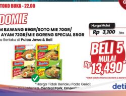 Mie Instan di Transmart Full Day Sale Murah Banget!