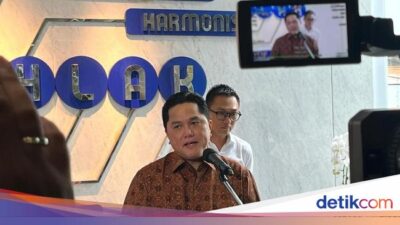 Erick Thohir Targetkan Divestasi Saham Freeport 10% Rampung Awal 2025