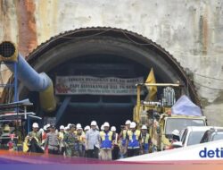Progres Pembangunan Proyek Terowongan Samarinda