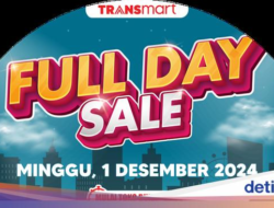 Dompet Tebal Nih! Merapat ke Transmart Full Day Sale, Panen Diskon 50% + 20%