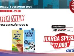 Beli Susu Kotak Jumbo di Transmart Full Day Sale Cuma Rp 17.000, Serbu!