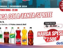 Aneka Minuman Ringan Didiskon Gede-gedean di Transmart Full Day Sale