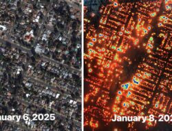 Gambar Satelit Kebakaran Hutan California: Neraka di Bumi Emas