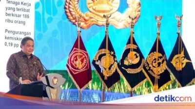 Di Depan Petinggi TNI-Polri, Airlangga Beberkan Jurus Genjot Ekonomi Tumbuh 8%