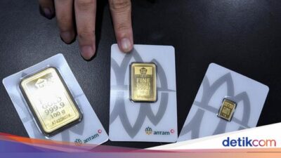 Harga Emas Tembus Rekor Lagi, Jadi Semahal Ini!