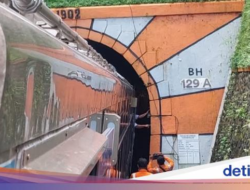 Viral Kereta Api Nyaris Tak Muat Masuk Terowongan, KAI Buka Suara